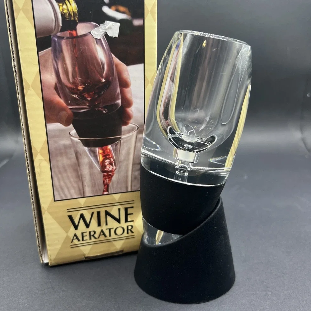 Cypress Home Wine Aerator With Stand